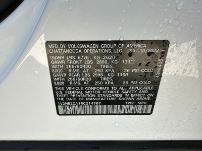 2024 Volkswagen Atlas Cross Sport 2.0T SE w/Technology