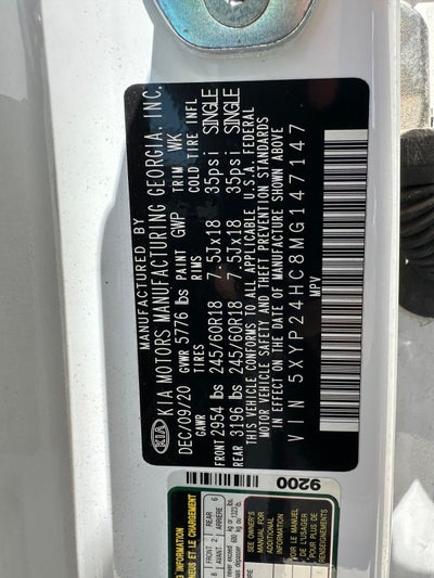 2021 Kia Telluride LX