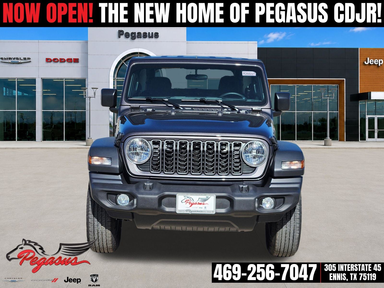 2026 Jeep Wrangler WRANGLER 2-DOOR SPORT