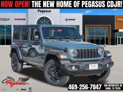 2026 Jeep Wrangler WRANGLER 4-DOOR SPORT