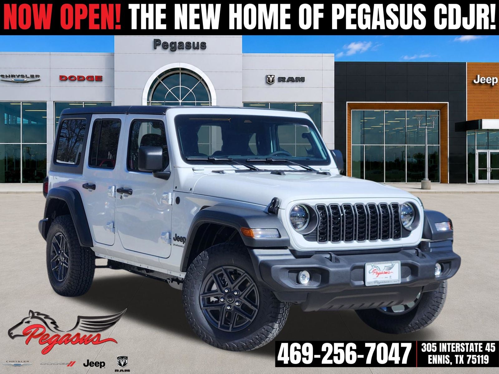 2026 Jeep Wrangler WRANGLER 4-DOOR SPORT S