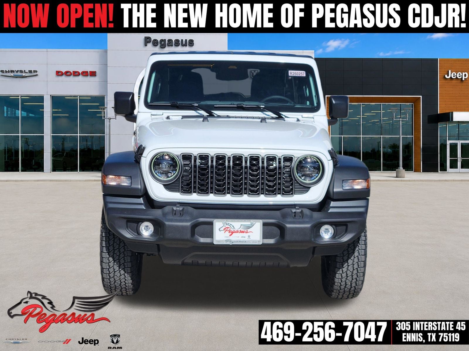 2026 Jeep Wrangler WRANGLER 4-DOOR SPORT S