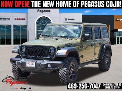 2026 Jeep Wrangler WRANGLER 4-DOOR WILLYS