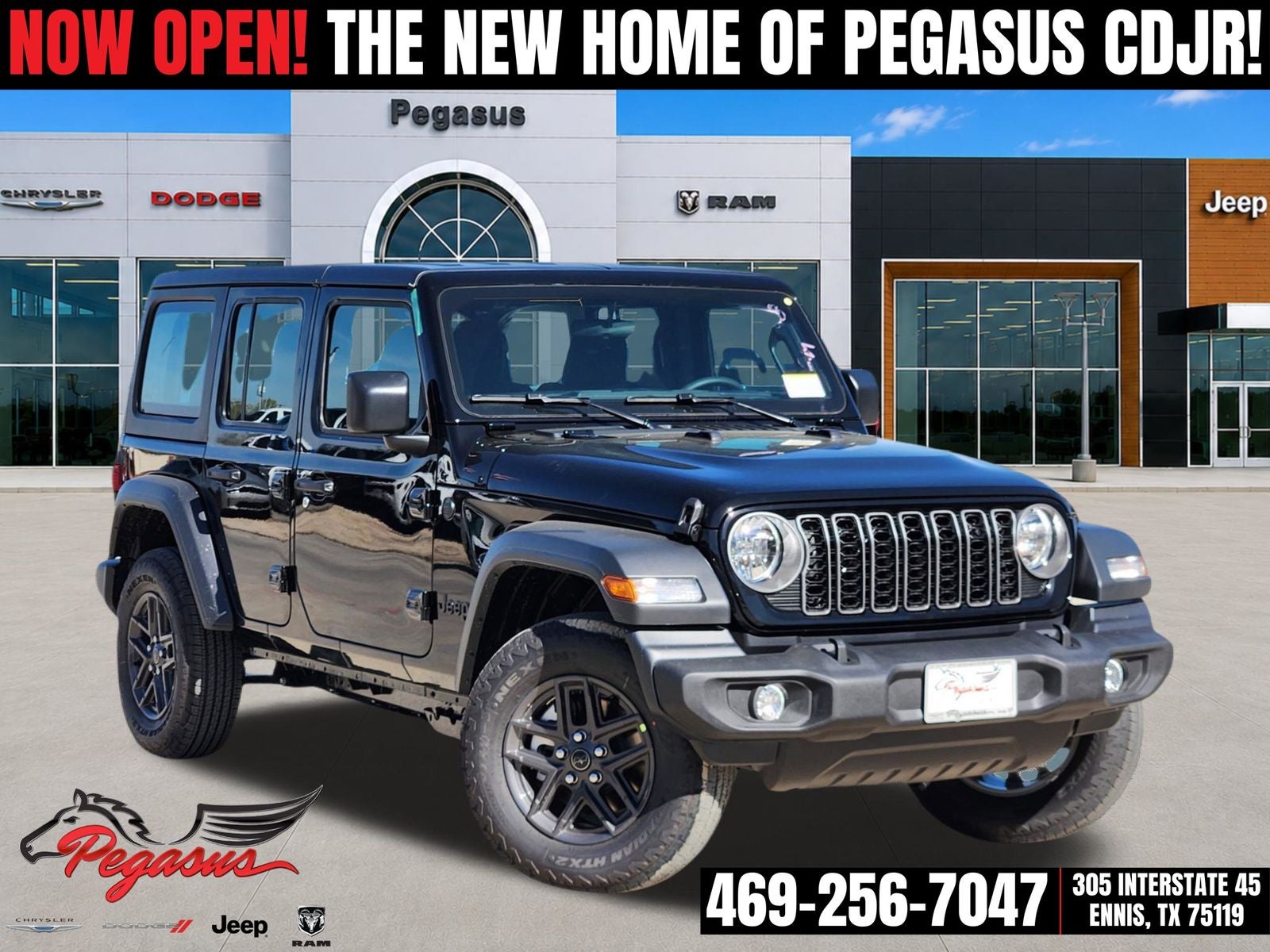 2026 Jeep Wrangler WRANGLER 4-DOOR SPORT