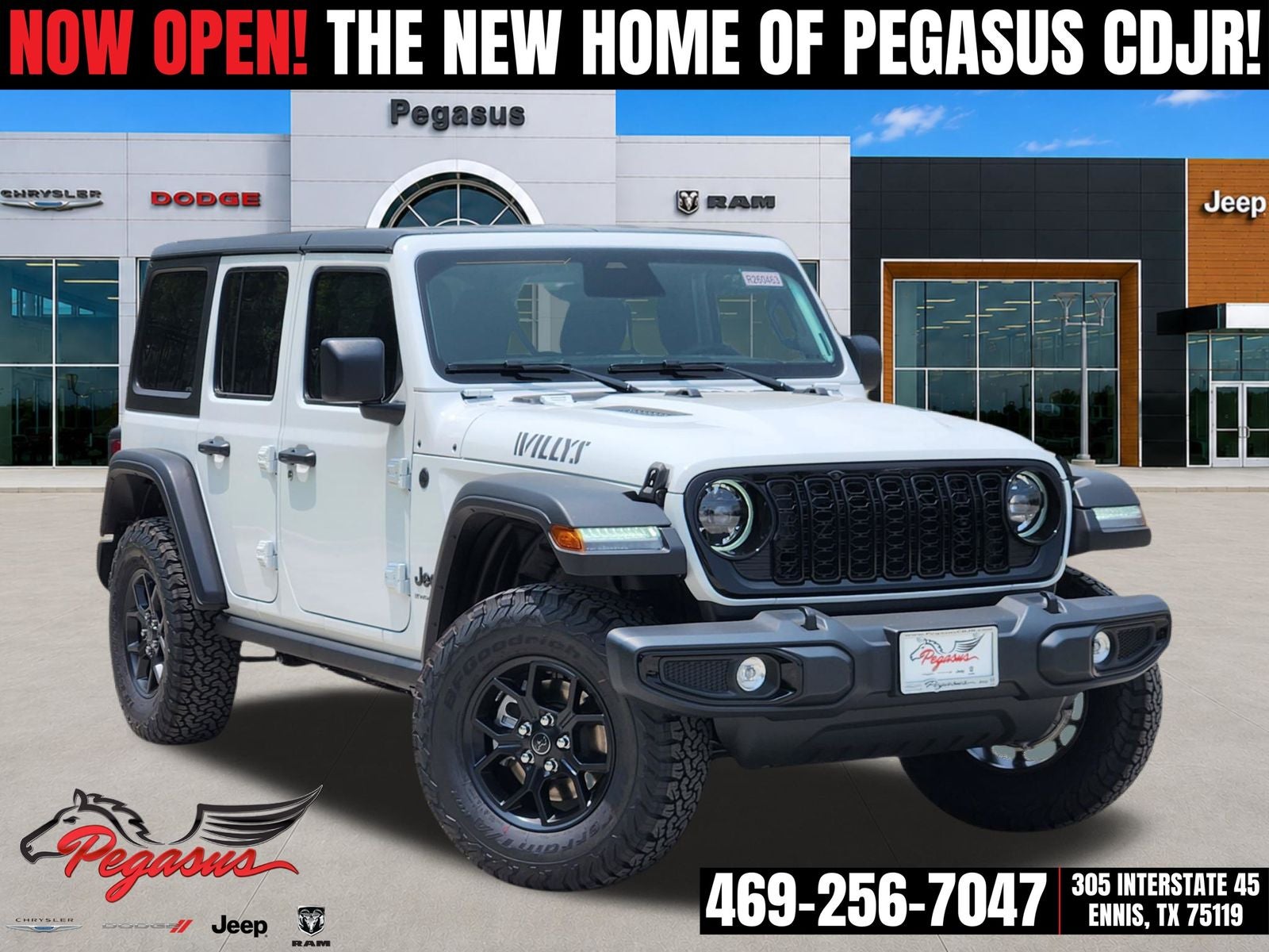 2026 Jeep Wrangler WRANGLER 4-DOOR WILLYS