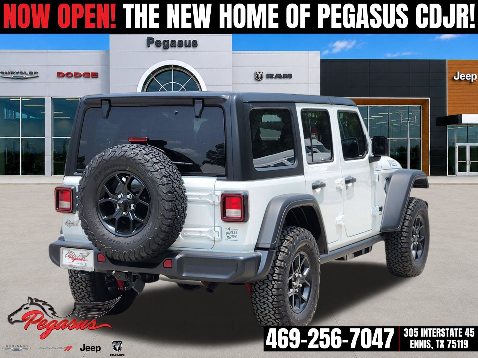 2026 Jeep Wrangler WRANGLER 4-DOOR WILLYS