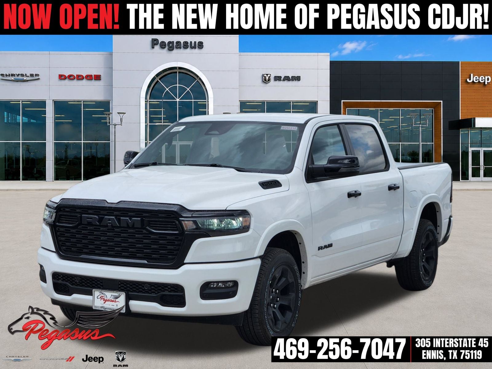 2026 RAM Ram 1500 RAM 1500 LONE STAR CREW CAB 4X4 5'7' BOX