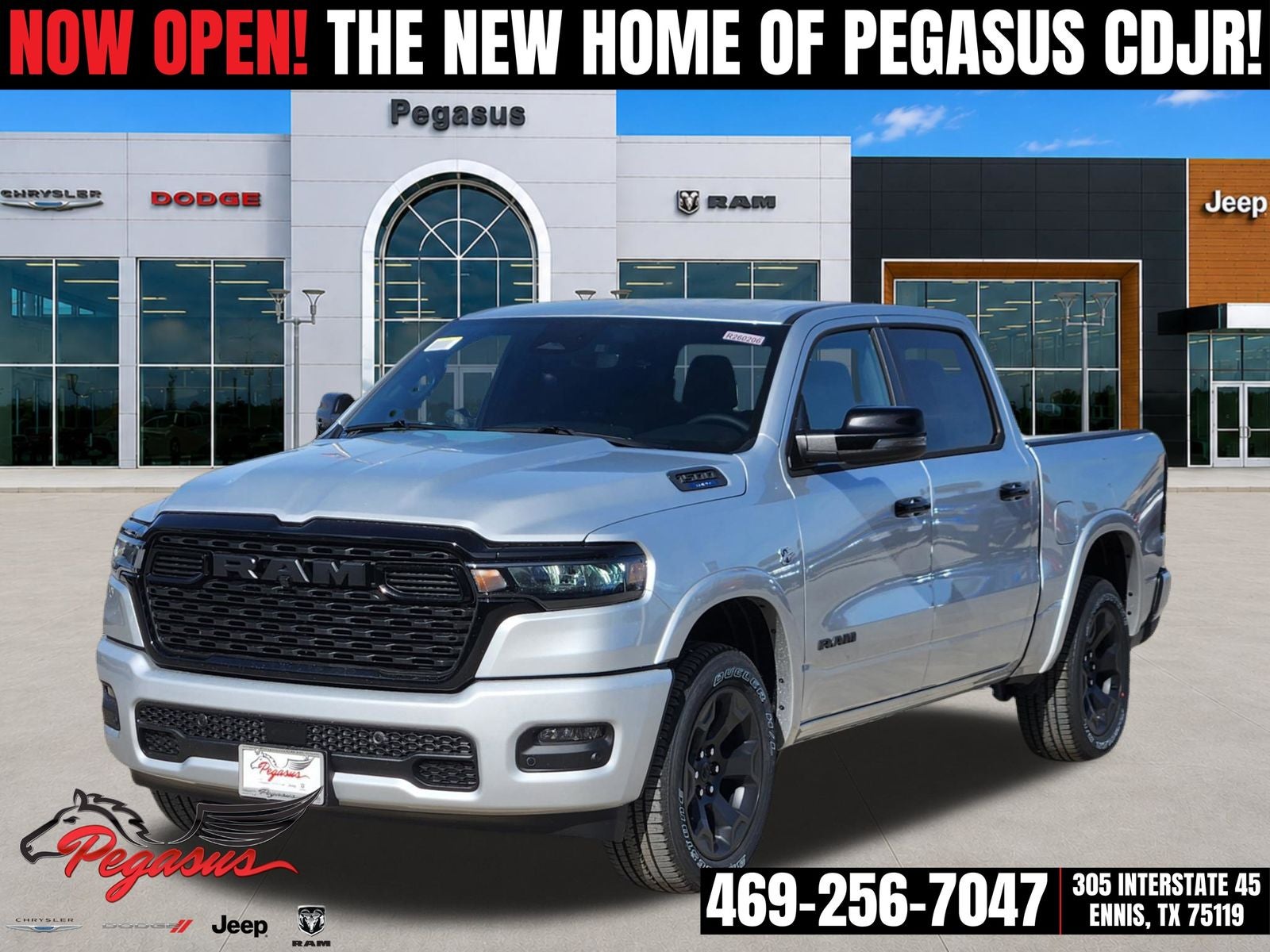 2026 RAM Ram 1500 RAM 1500 LONE STAR CREW CAB 4X4 5'7' BOX