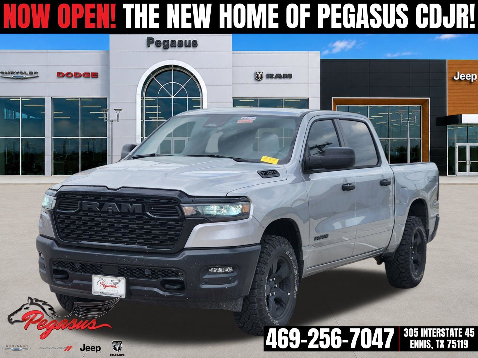 2026 RAM Ram 1500 RAM 1500 WARLOCK CREW CAB 4X4 5'7' BOX