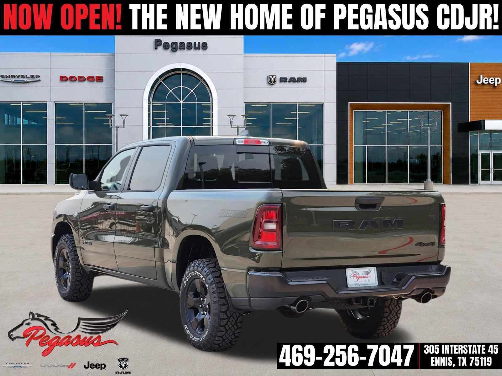 2026 RAM Ram 1500 RAM 1500 WARLOCK CREW CAB 4X4 5'7' BOX
