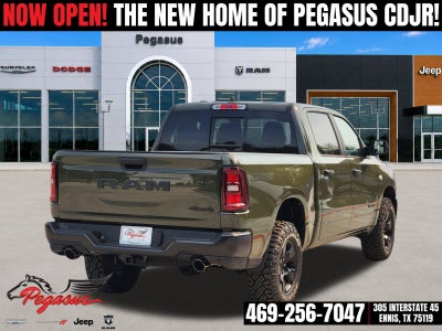 2026 RAM Ram 1500 RAM 1500 WARLOCK CREW CAB 4X4 5'7' BOX