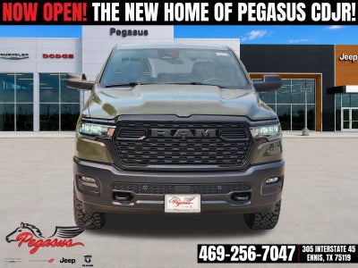 2026 RAM Ram 1500 RAM 1500 WARLOCK CREW CAB 4X4 5'7' BOX