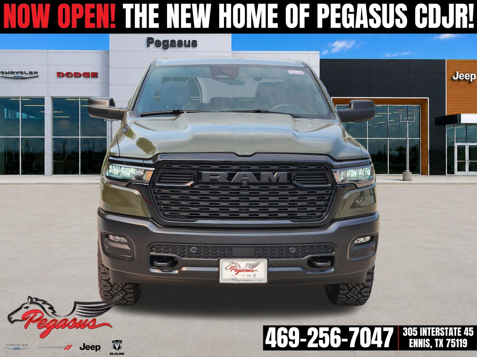 2026 RAM Ram 1500 RAM 1500 WARLOCK CREW CAB 4X4 5'7' BOX