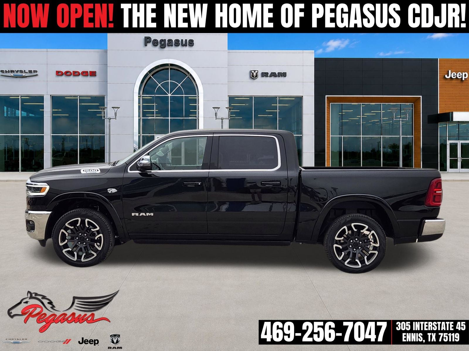 2026 RAM Ram 1500 RAM 1500 LIMITED LONGHORN CREW CAB 4X4 5'7' BOX