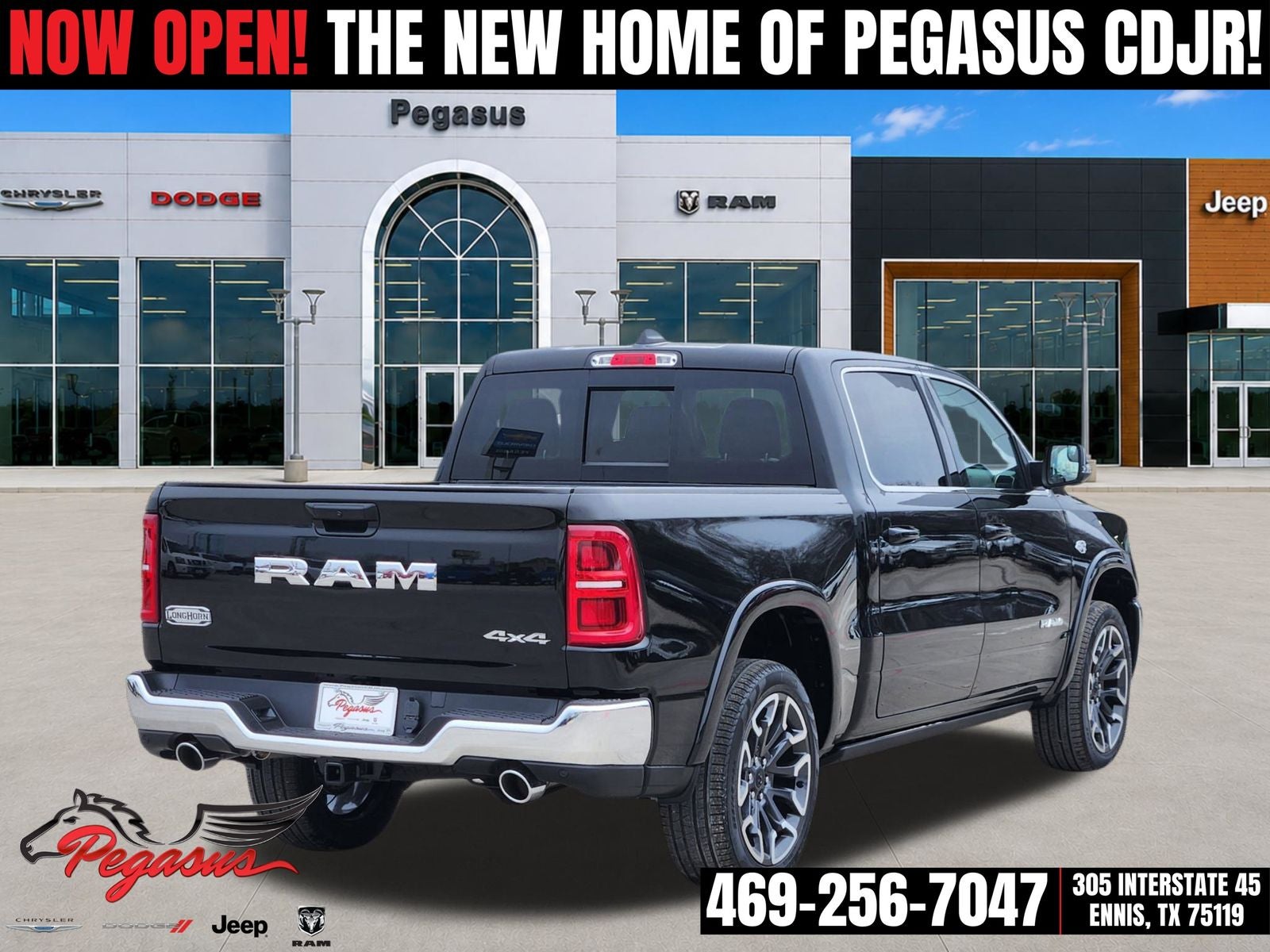 2026 RAM Ram 1500 RAM 1500 LIMITED LONGHORN CREW CAB 4X4 5'7' BOX