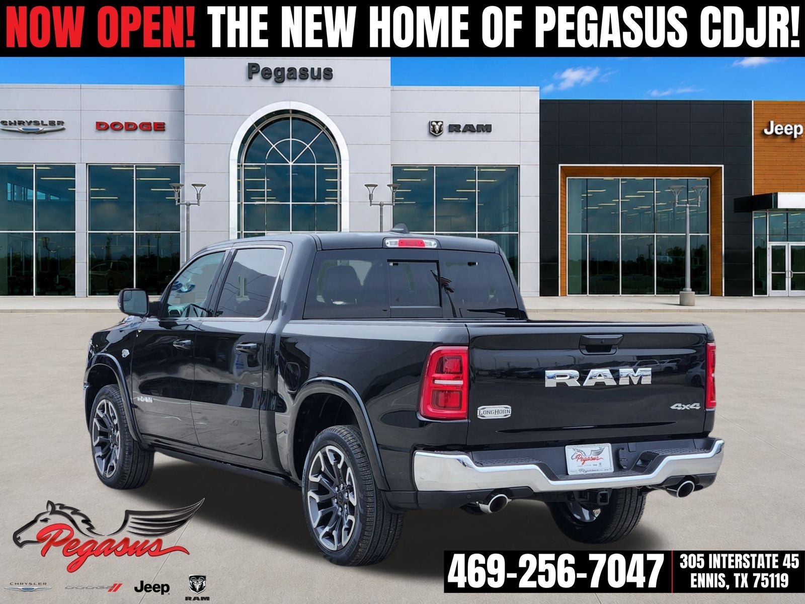 2026 RAM Ram 1500 RAM 1500 LIMITED LONGHORN CREW CAB 4X4 5'7' BOX