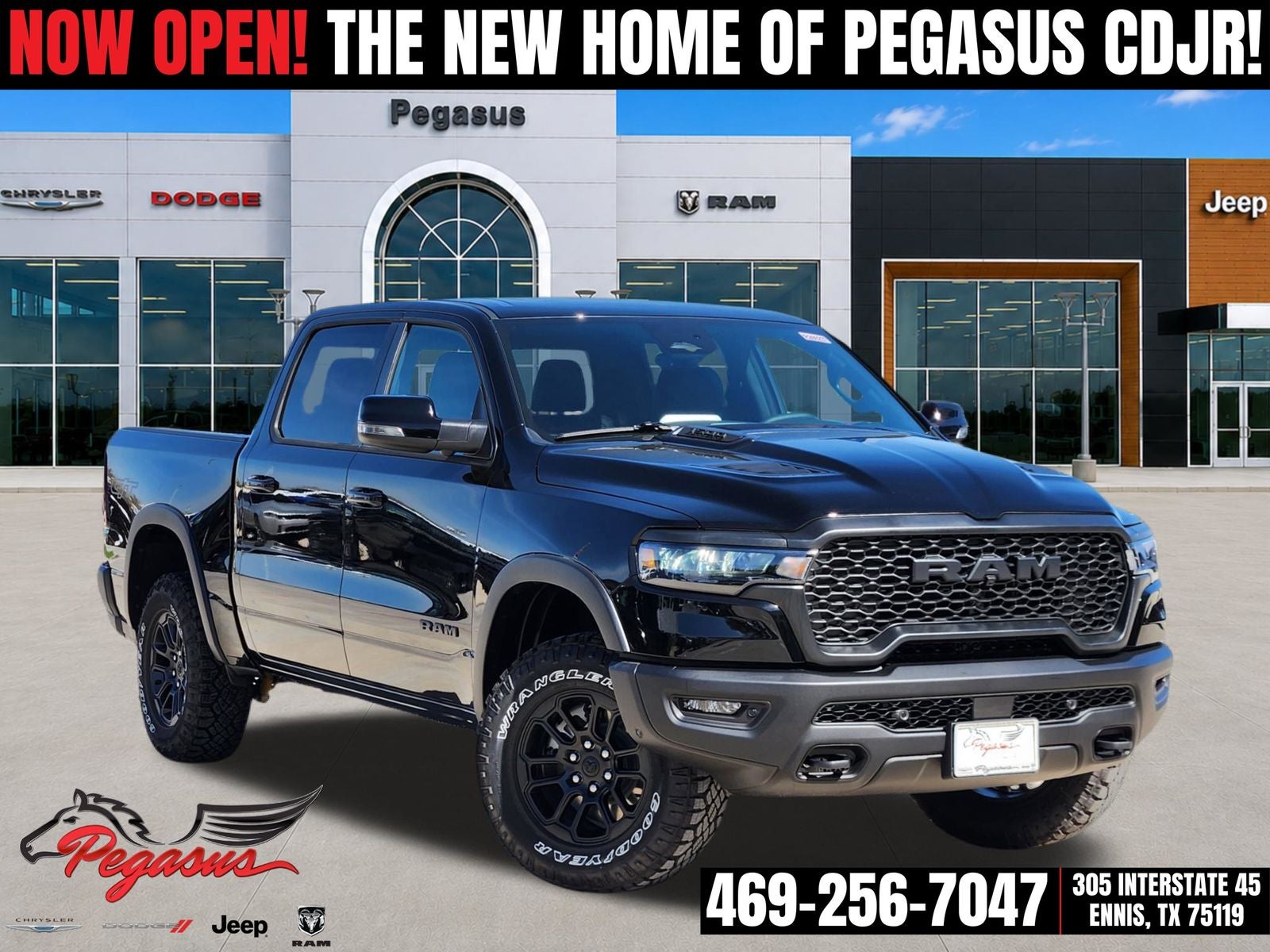 2026 RAM Ram 1500 RAM 1500 REBEL CREW CAB 4X4 5'7' BOX