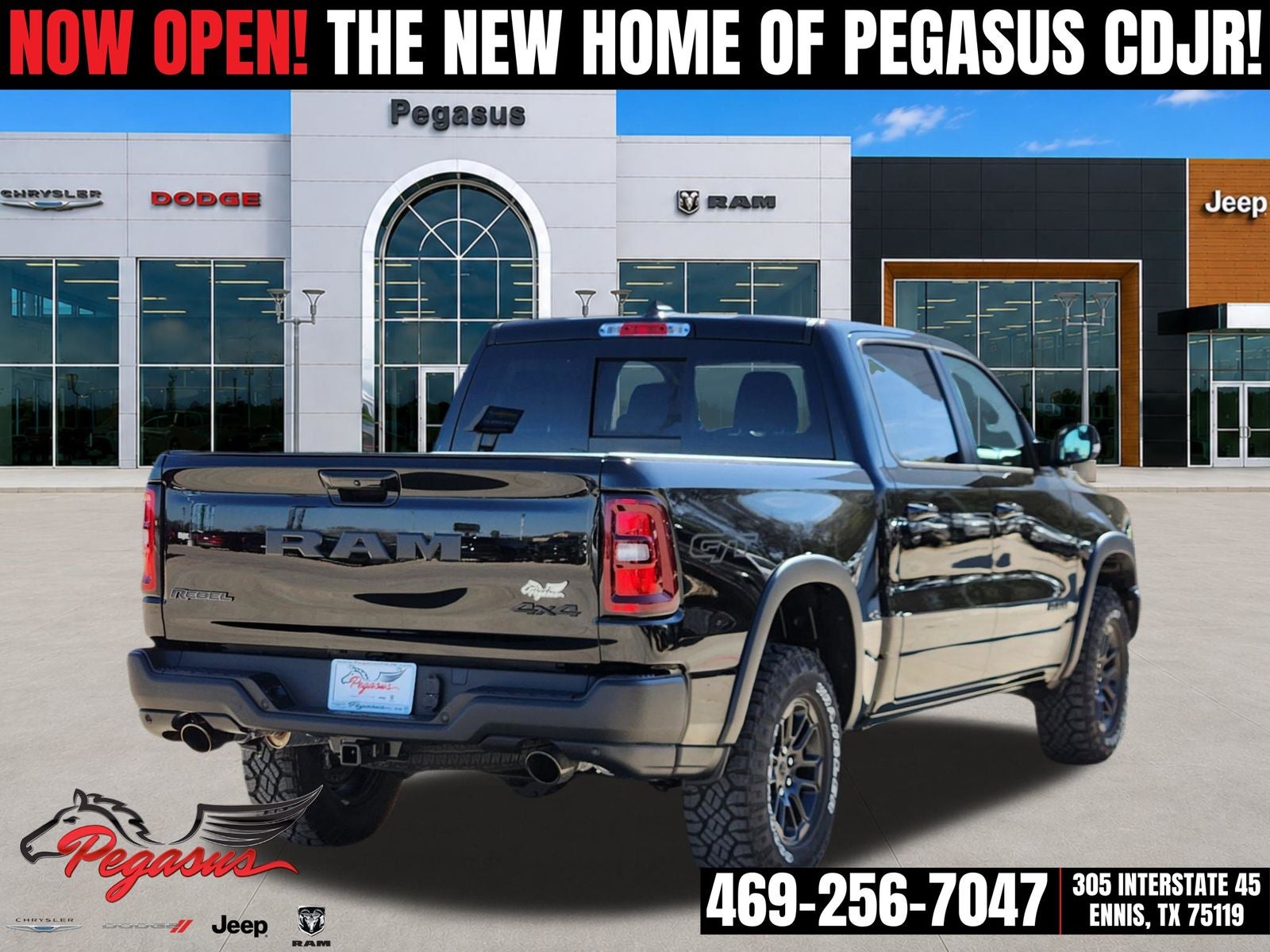 2026 RAM Ram 1500 RAM 1500 REBEL CREW CAB 4X4 5'7' BOX