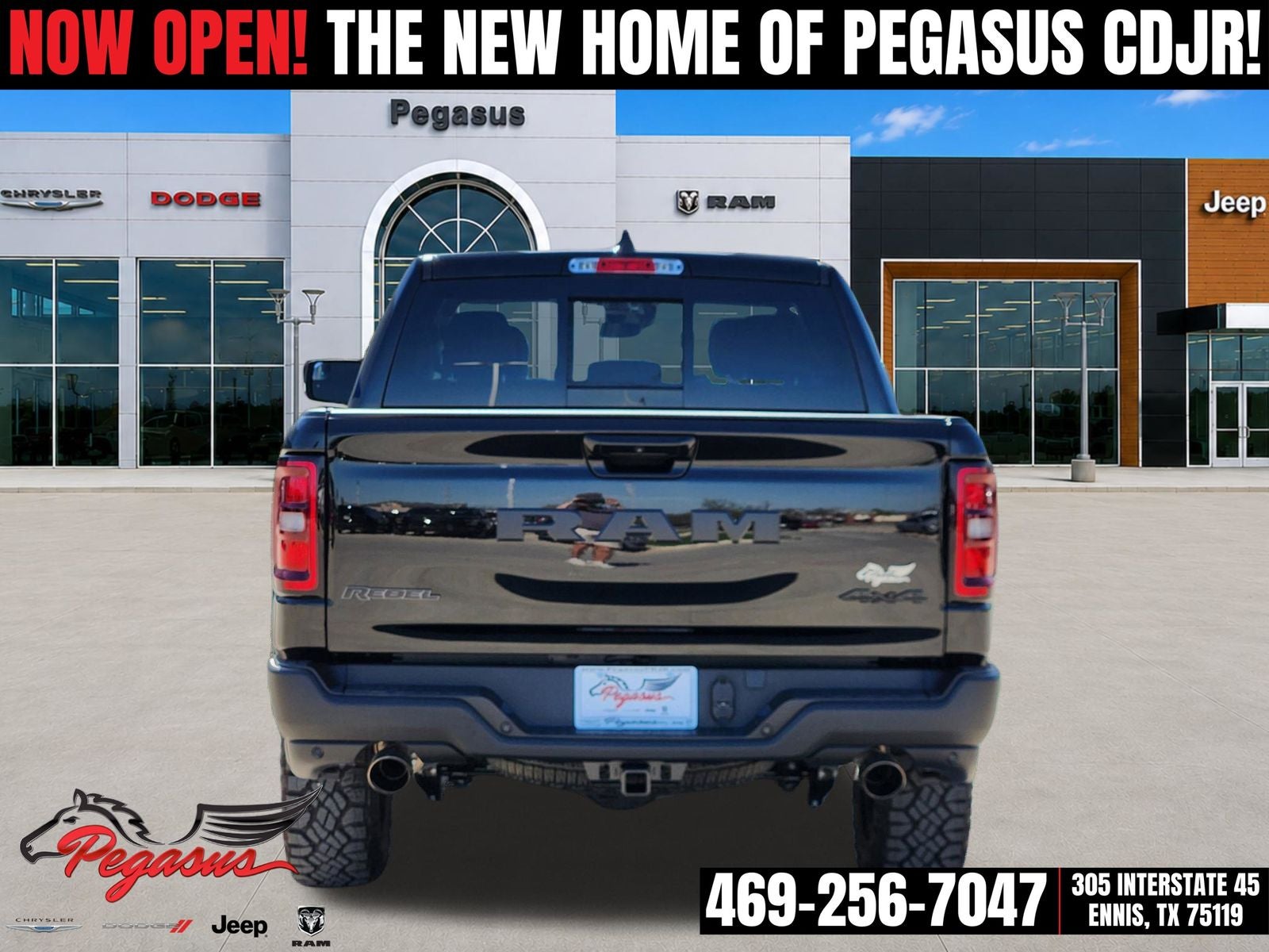 2026 RAM Ram 1500 RAM 1500 REBEL CREW CAB 4X4 5'7' BOX