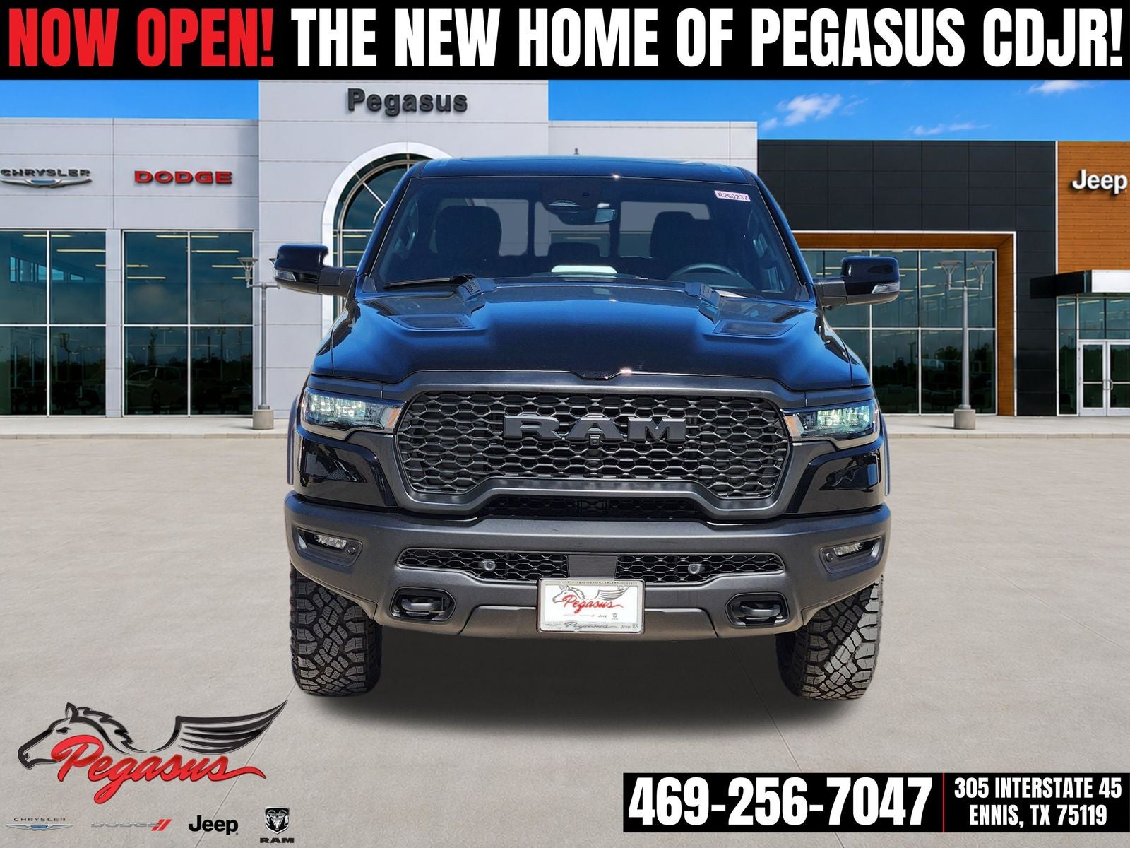 2026 RAM Ram 1500 RAM 1500 REBEL CREW CAB 4X4 5'7' BOX