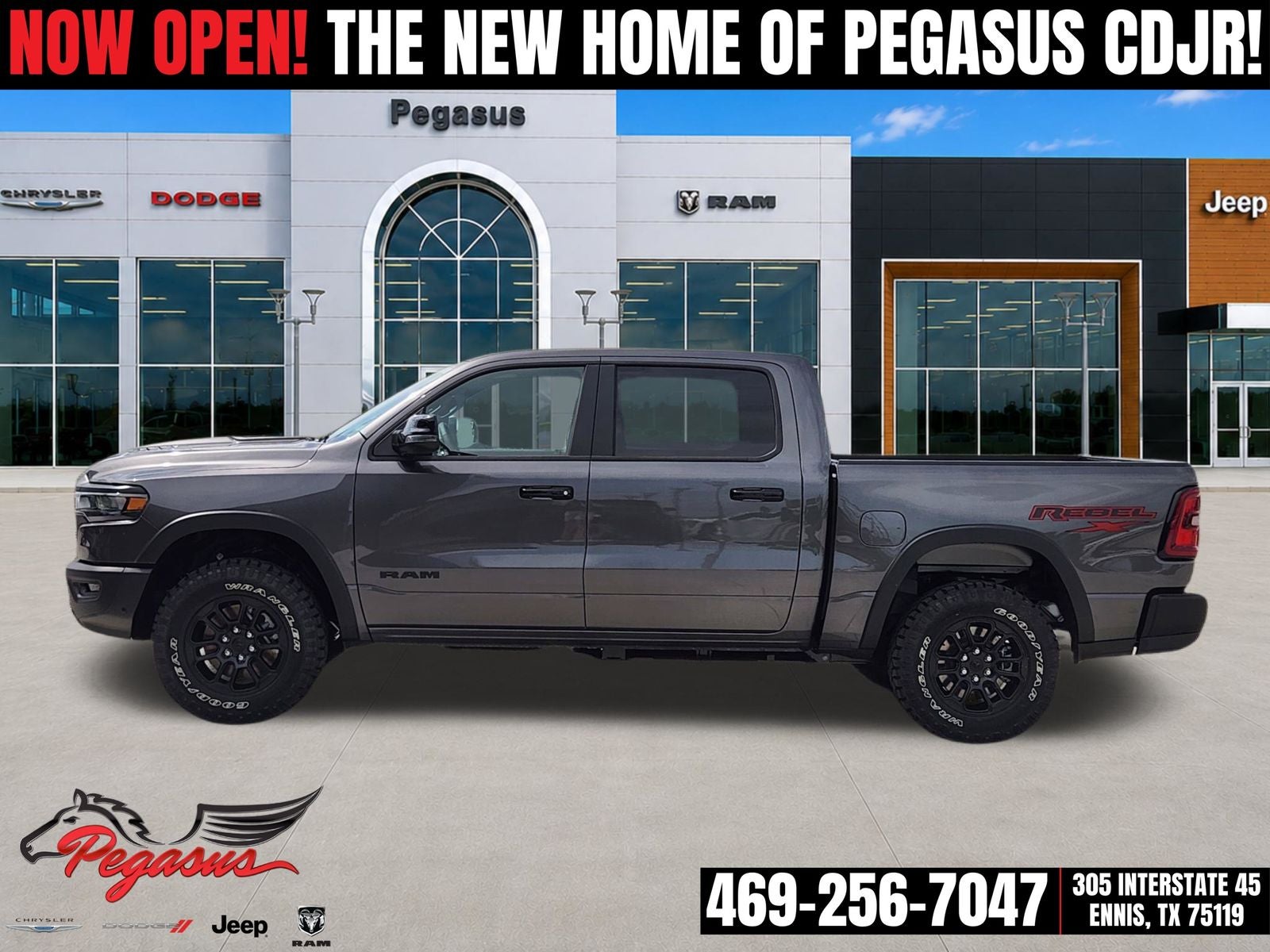 2026 RAM Ram 1500 RAM 1500 REBEL CREW CAB 4X4 5'7' BOX