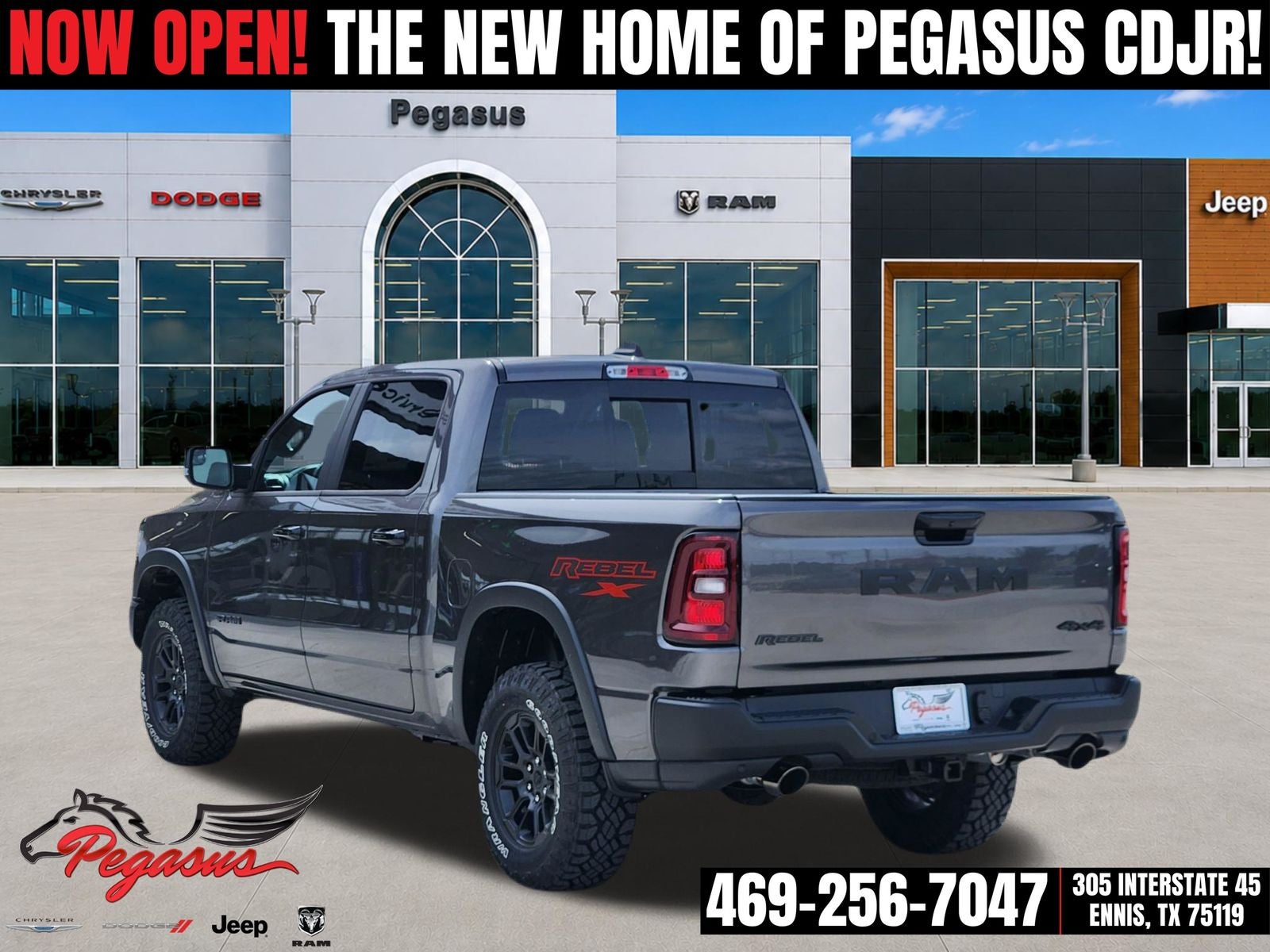 2026 RAM Ram 1500 RAM 1500 REBEL CREW CAB 4X4 5'7' BOX