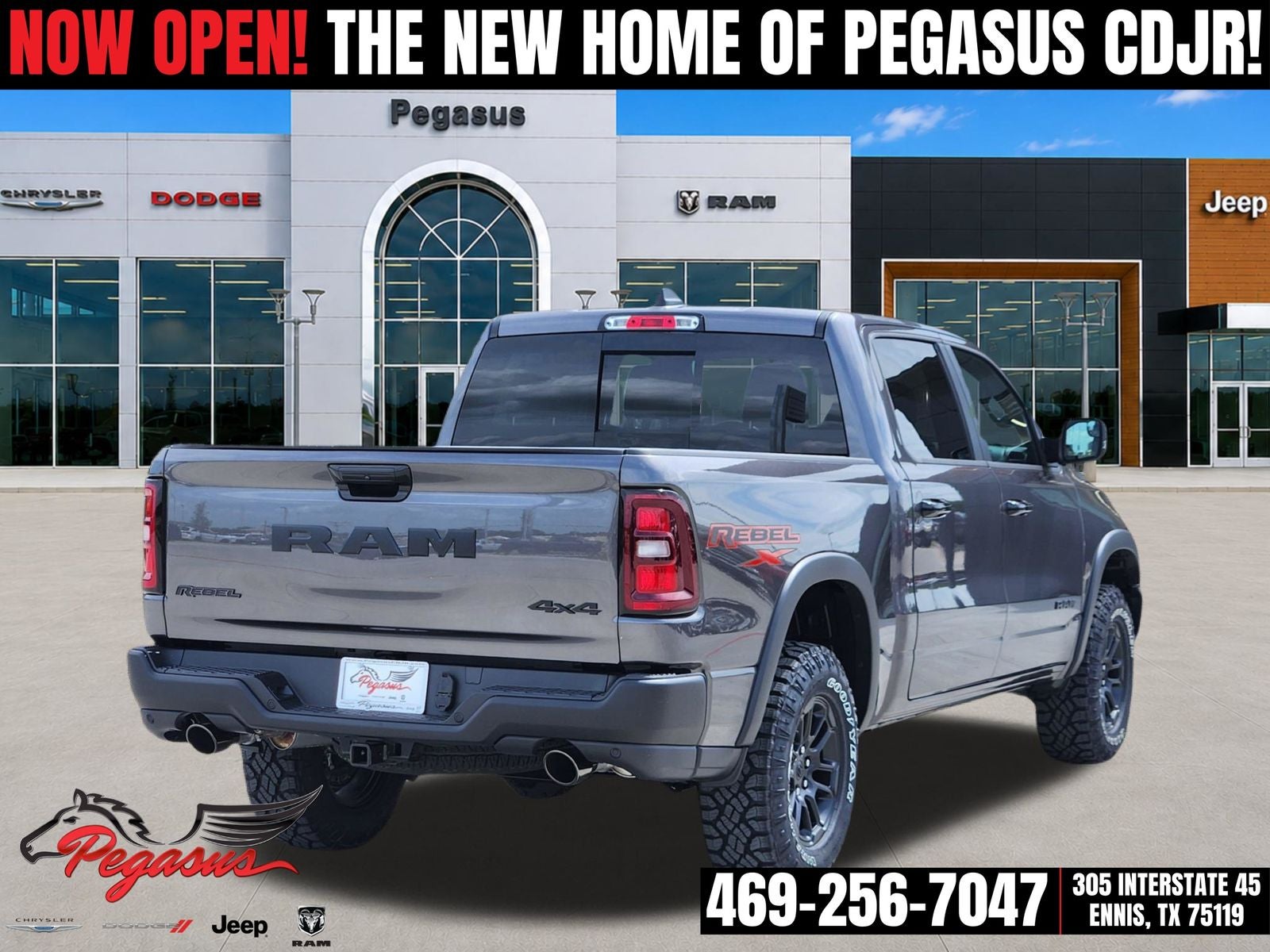 2026 RAM Ram 1500 RAM 1500 REBEL CREW CAB 4X4 5'7' BOX