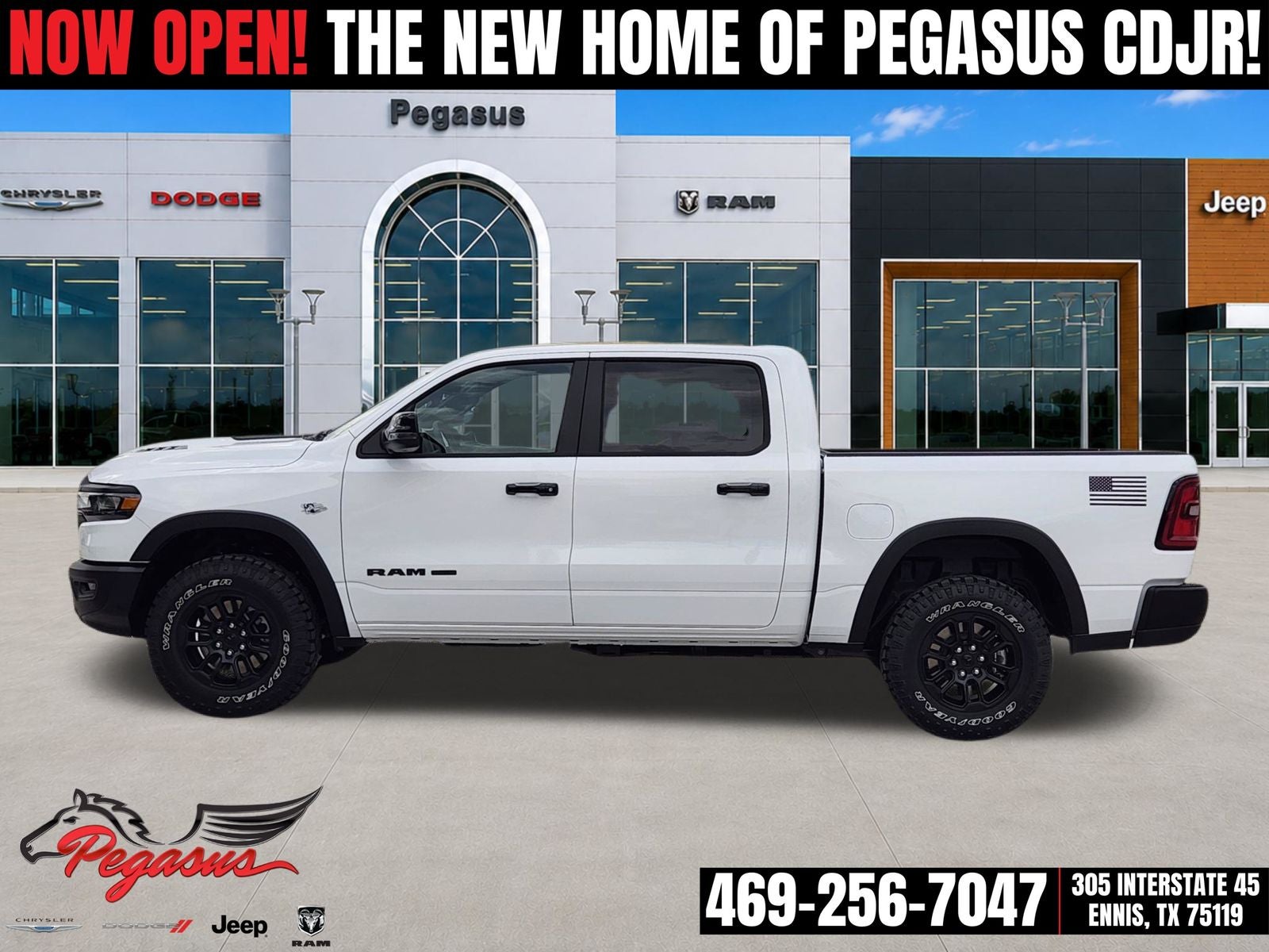 2026 RAM Ram 1500 RAM 1500 REBEL CREW CAB 4X4 5'7' BOX