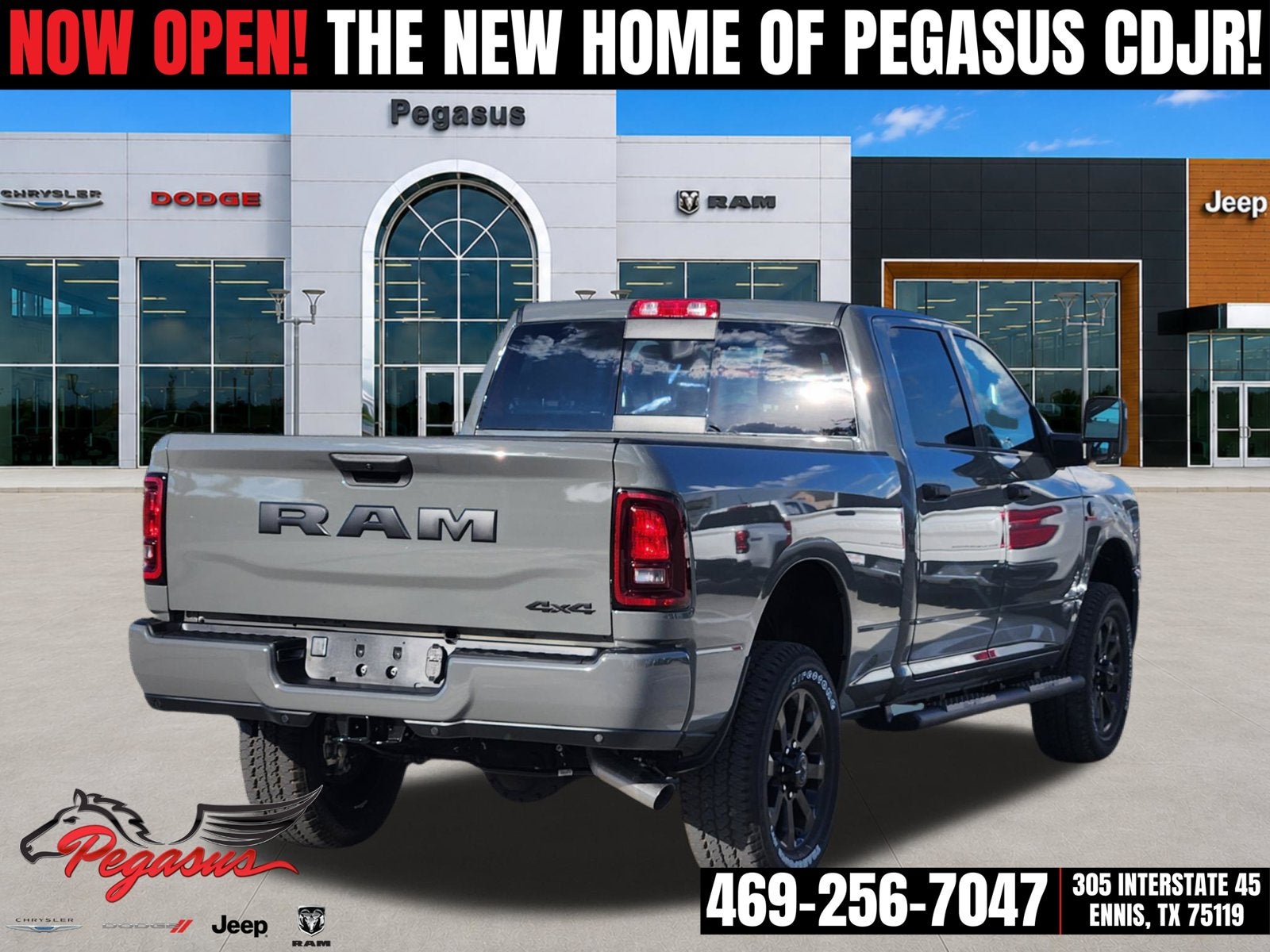 2027 RAM Ram 2500 RAM 2500 BLACK EXPRESS CREW CAB 4X4 6'4' BOX