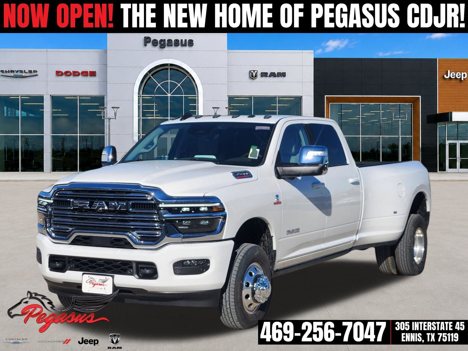 2026 RAM Ram 3500 RAM 3500 LARAMIE CREW CAB 4X4 8' BOX