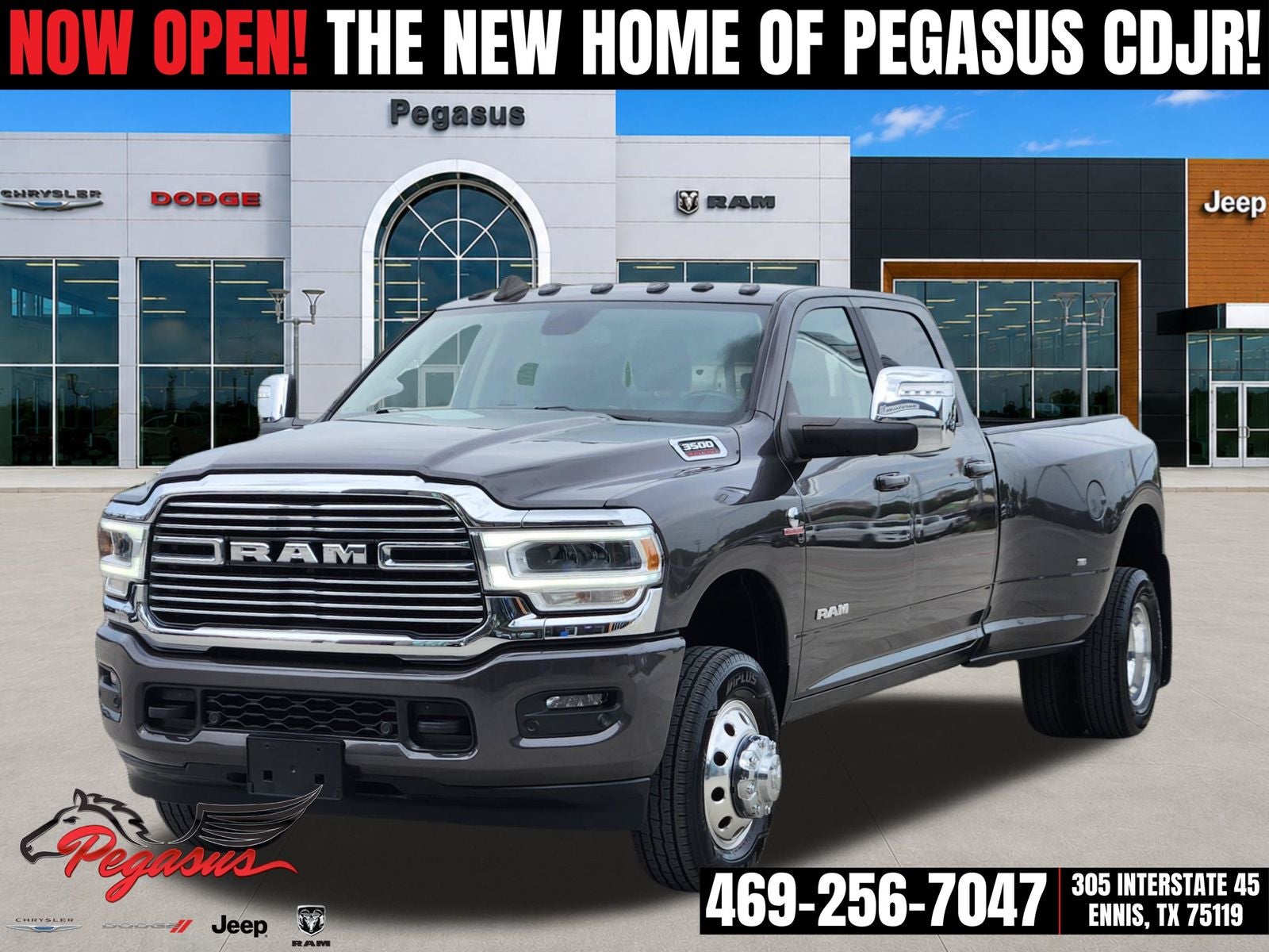 2024 RAM Ram 3500 Laramie Crew Cab 4x4 8' Box
