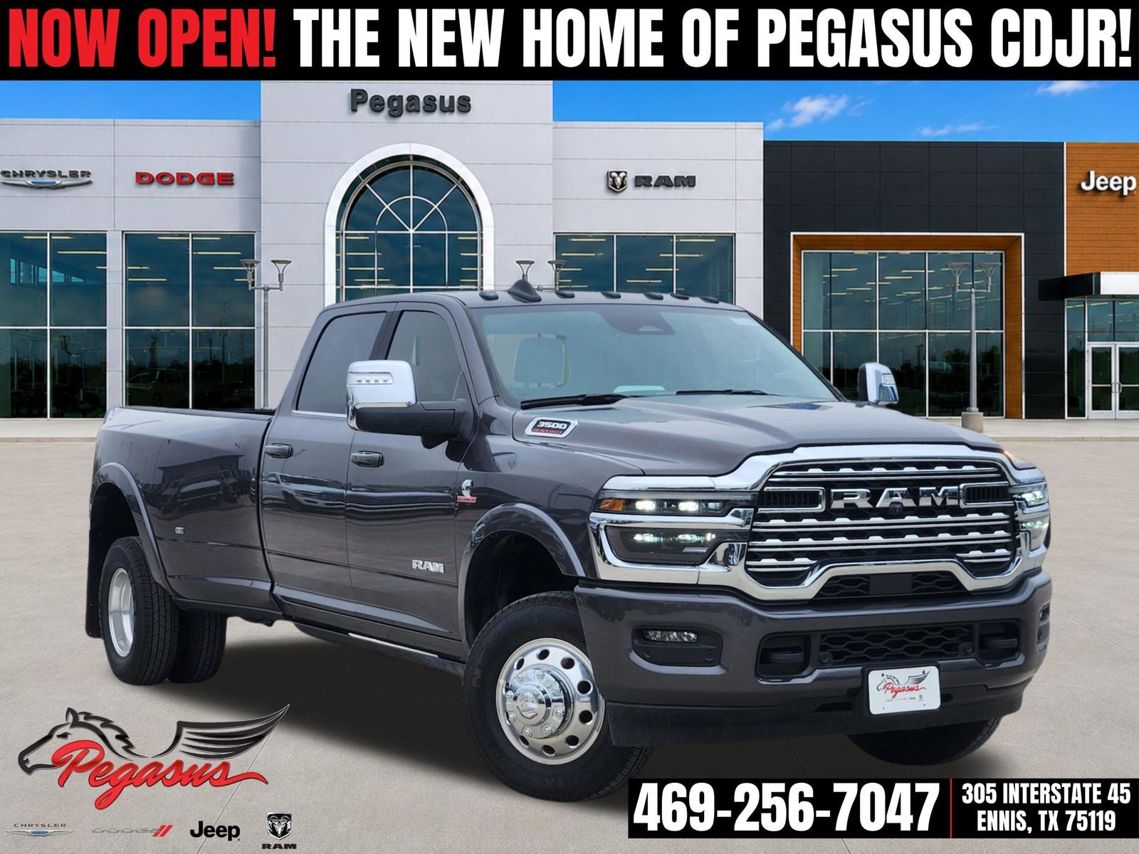 2026 RAM Ram 3500 RAM 3500 LIMITED LONGHORN CREW CAB 4X4 8' BOX