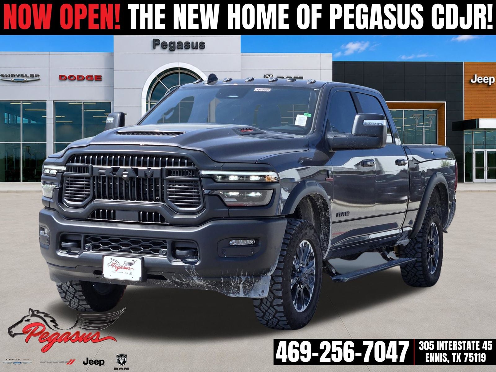 2026 RAM Ram 2500 RAM 2500 REBEL CREW CAB 4X4 6'4' BOX