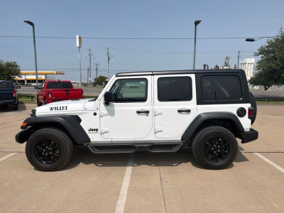 2023 Jeep Wrangler 4-Door Willys 4x4