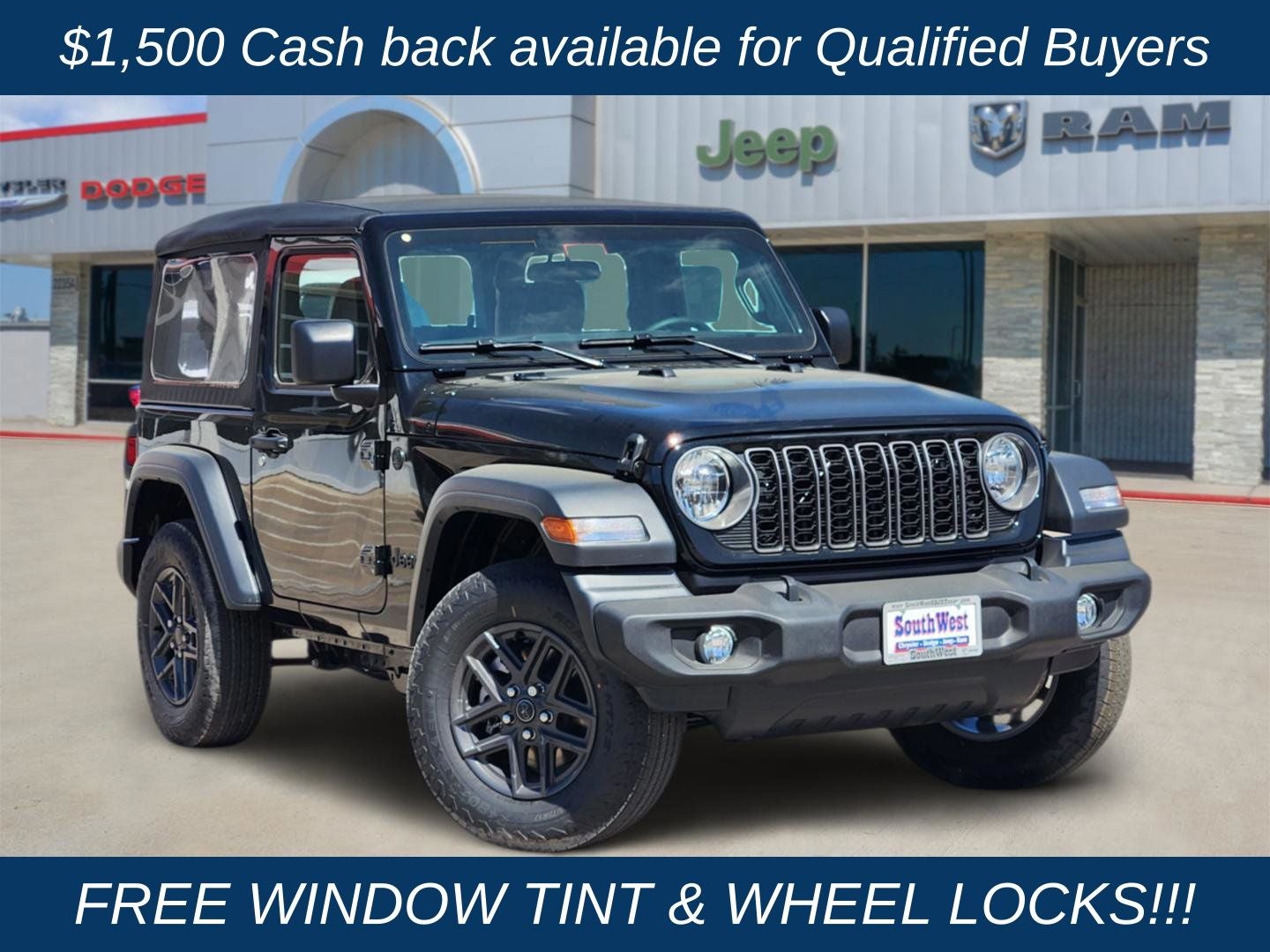 2026 Jeep Wrangler WRANGLER 2-DOOR SPORT