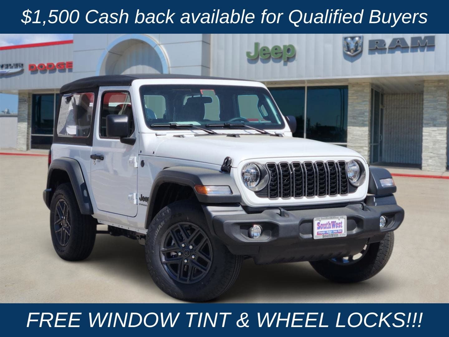 2026 Jeep Wrangler WRANGLER 2-DOOR SPORT