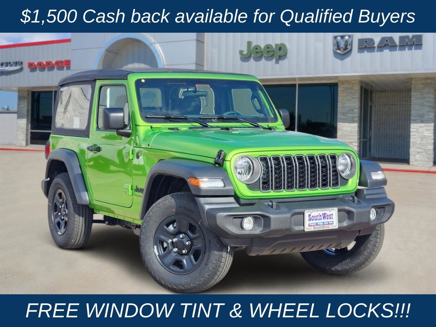 2026 Jeep Wrangler WRANGLER 2-DOOR SPORT