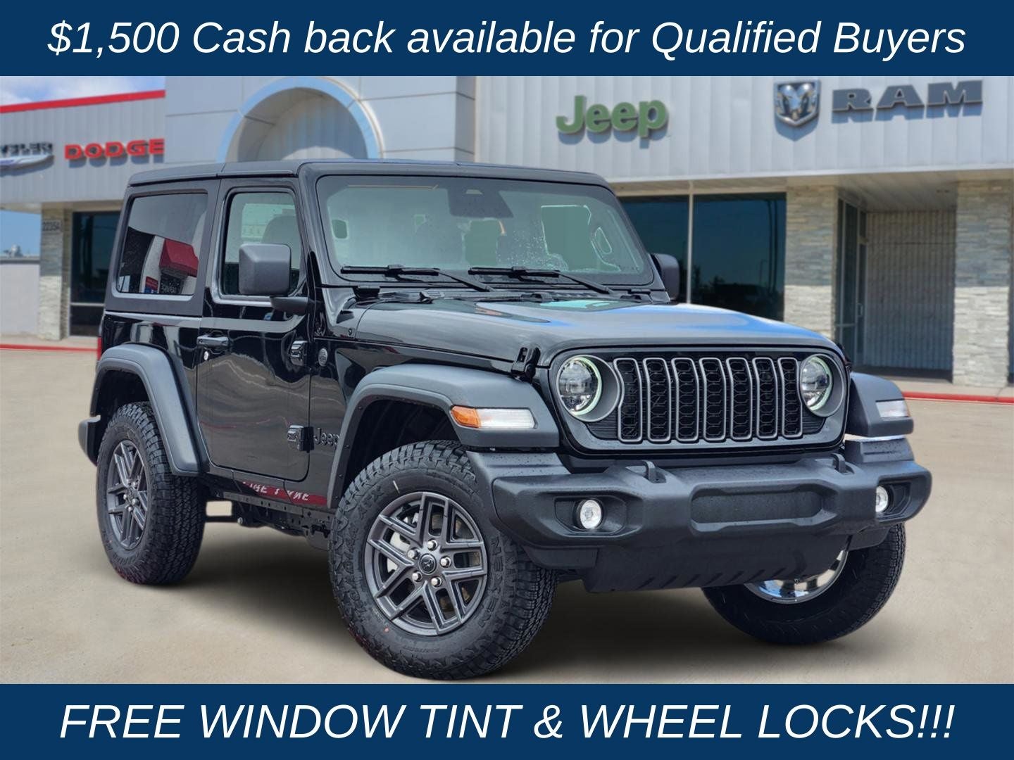 2026 Jeep Wrangler WRANGLER 2-DOOR SPORT S