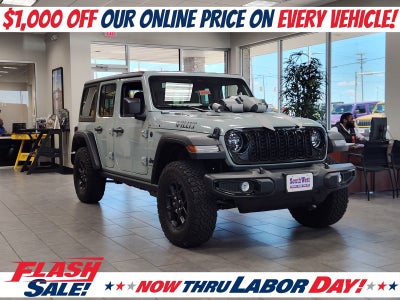 2026 Jeep Wrangler 4-Door Willys 4x4