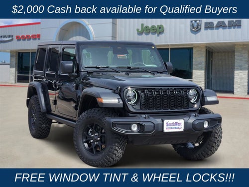 2026 Jeep Wrangler WRANGLER 4-DOOR WILLYS