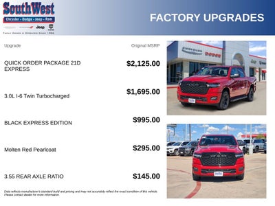 2027 RAM Ram 1500 RAM 1500 EXPRESS CREW CAB 4X4 5'7' BOX