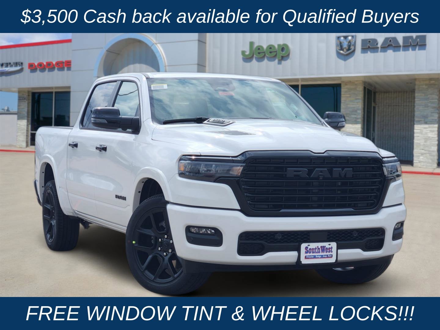 2027 RAM Ram 1500 RAM 1500 LARAMIE CREW CAB 4X4 5'7' BOX