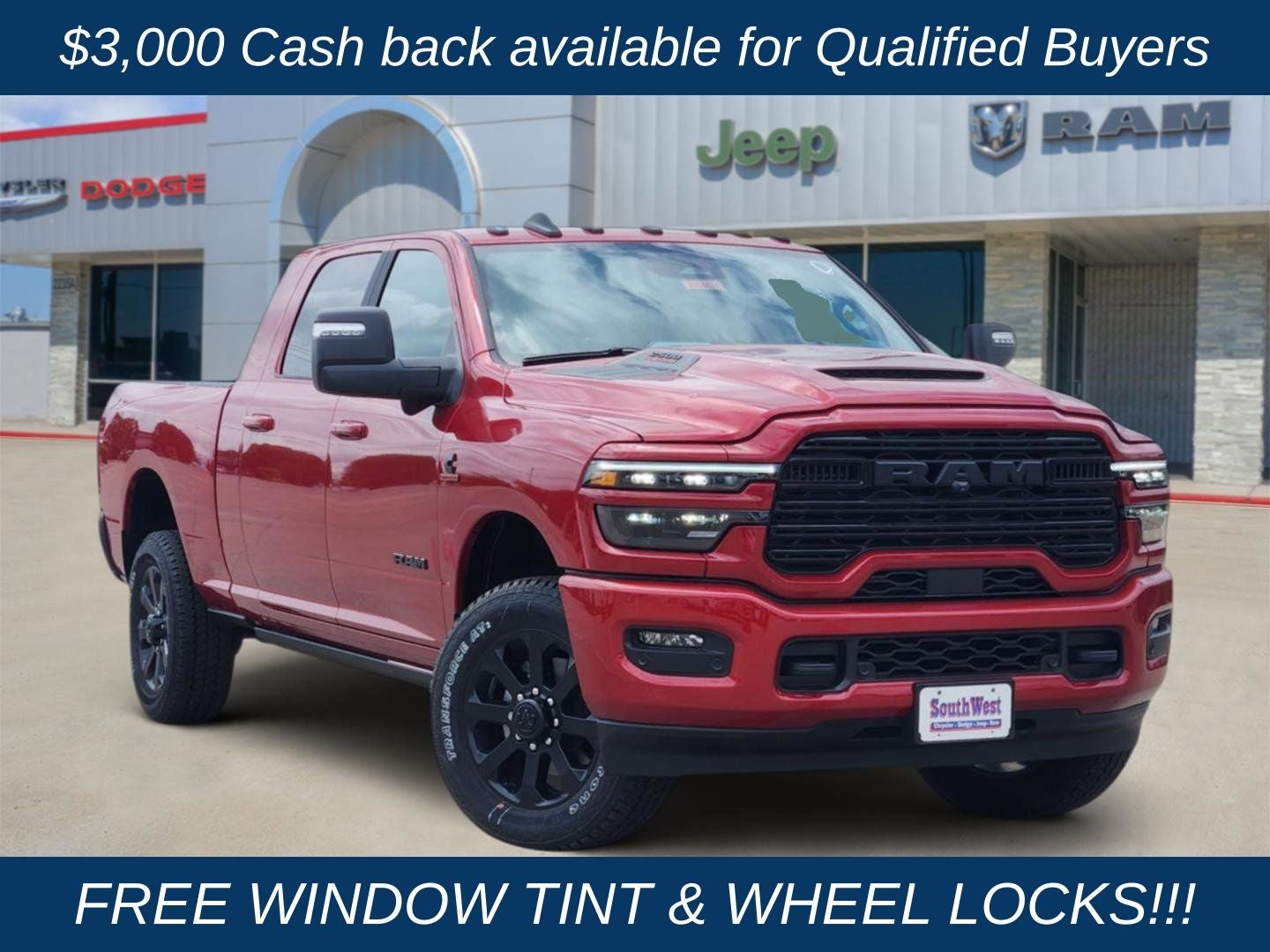 2026 RAM Ram 2500 RAM 2500 LARAMIE MEGA CAB 4X4 6'4' BOX