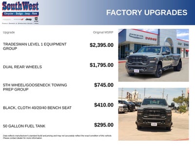 2026 RAM Ram 3500 RAM 3500 TRADESMAN CREW CAB 4X4 8' BOX