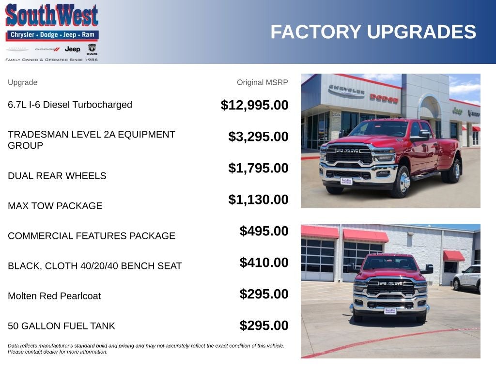2027 RAM Ram 3500 Tradesman