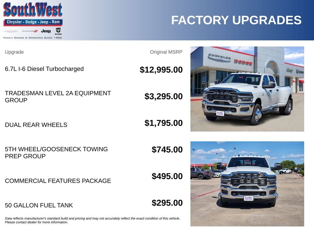 2027 RAM Ram 3500 Tradesman