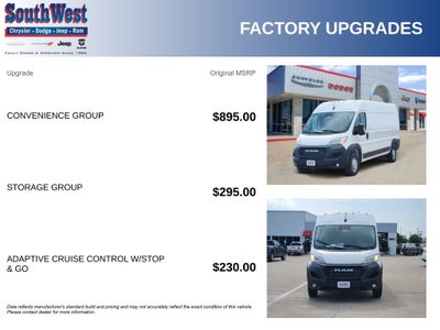 2026 RAM Ram ProMaster RAM PROMASTER 2500 TRADESMAN CARGO VAN HIGH ROOF 159' WB