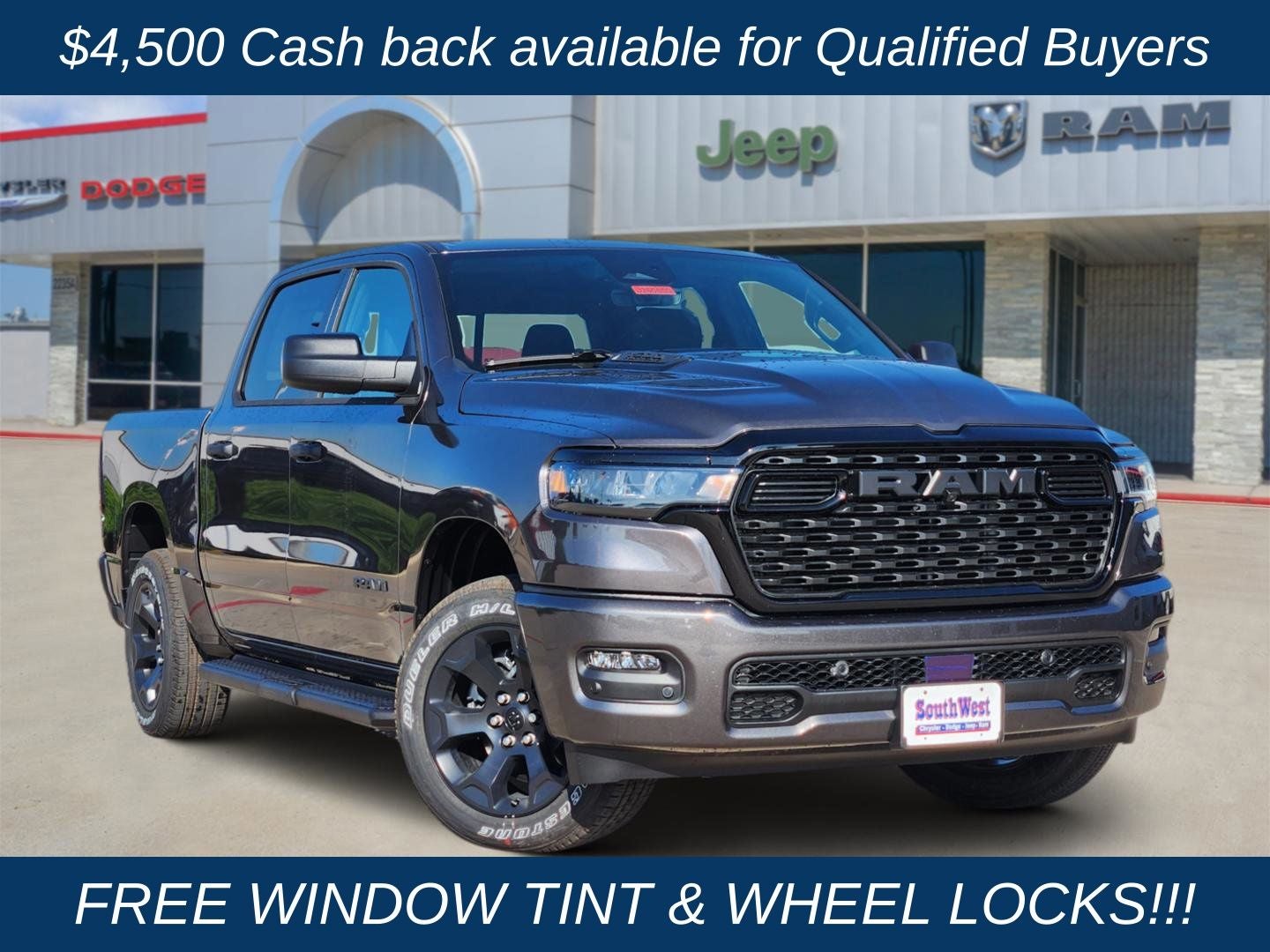 2026 RAM Ram 1500 RAM 1500 EXPRESS CREW CAB 4X4 5'7' BOX