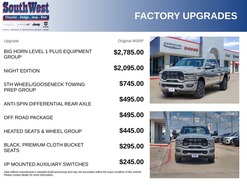 2027 RAM Ram 2500 Lone Star
