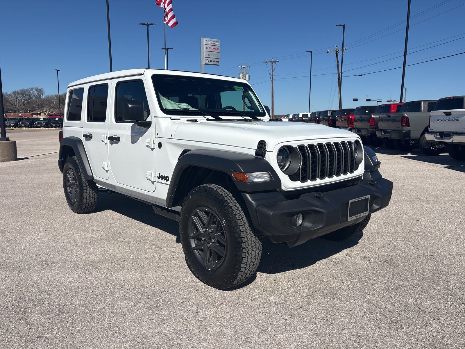 2026 Jeep Wrangler WRANGLER 4-DOOR SPORT S